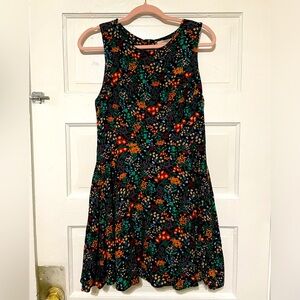 Vintage Forever 21 Flouncy Floral Dress